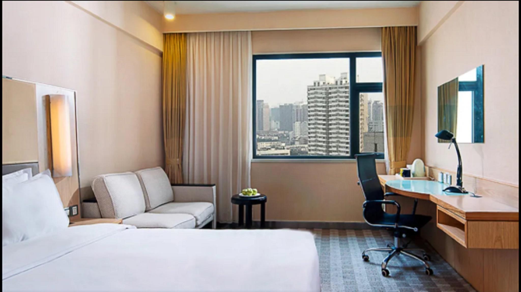 Holiday Inn Express Zhengzhou Zhongzhou By Ihg Dış mekan fotoğraf