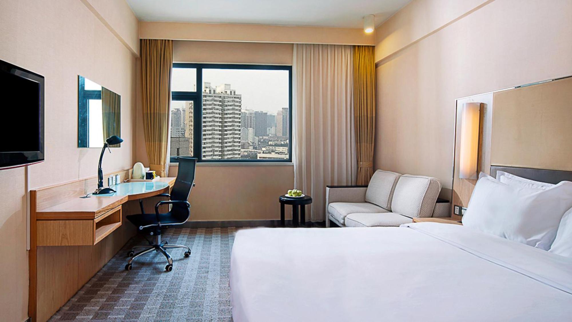 Holiday Inn Express Zhengzhou Zhongzhou By Ihg Dış mekan fotoğraf